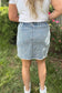 BOW BABE - DENIM SKIRT