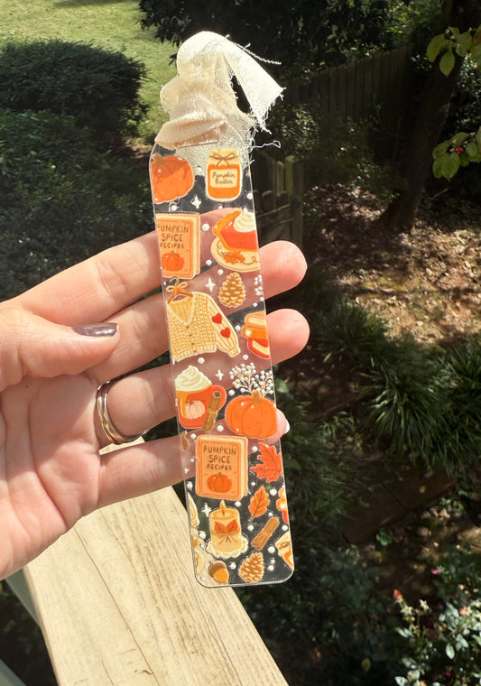 FALL FLAVORS - BOOKMARK