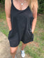 EASY FIT - ROMPER DRESS/ Black