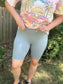 EVERYDAY ESSENTIAL - BIKER SHORTS/BLUE GREY