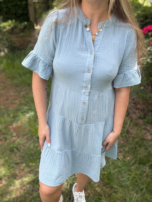 BLUE BELL - MINI DRESS
