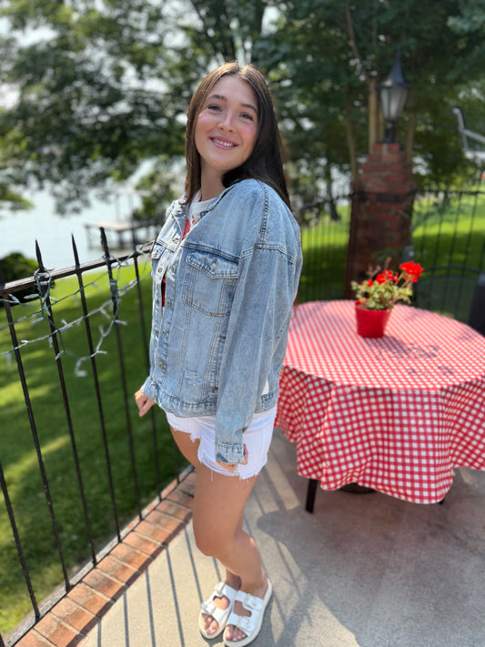 SUNDAY BLUES - DENIM JACKET