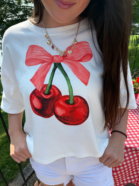 DARLING CHERRY - TEE