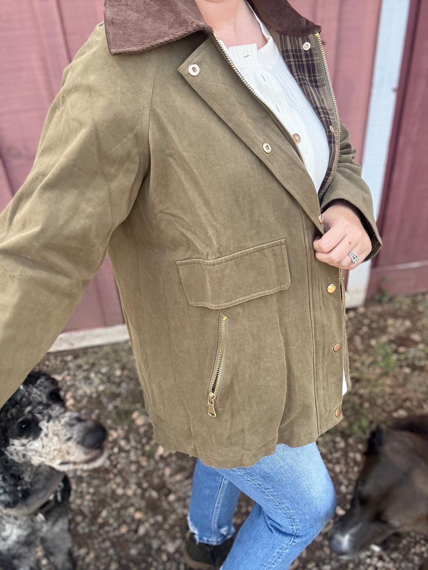COTTON FIELDS - BARN JACKET