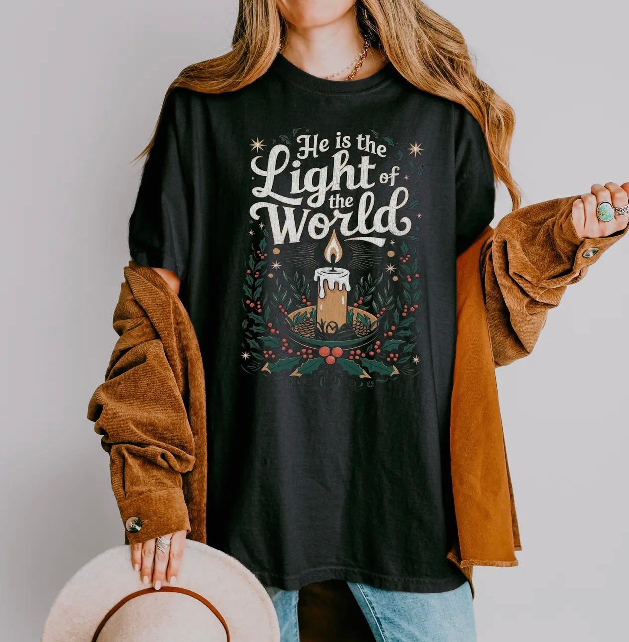 LIGHT OF THE WORLD TEE