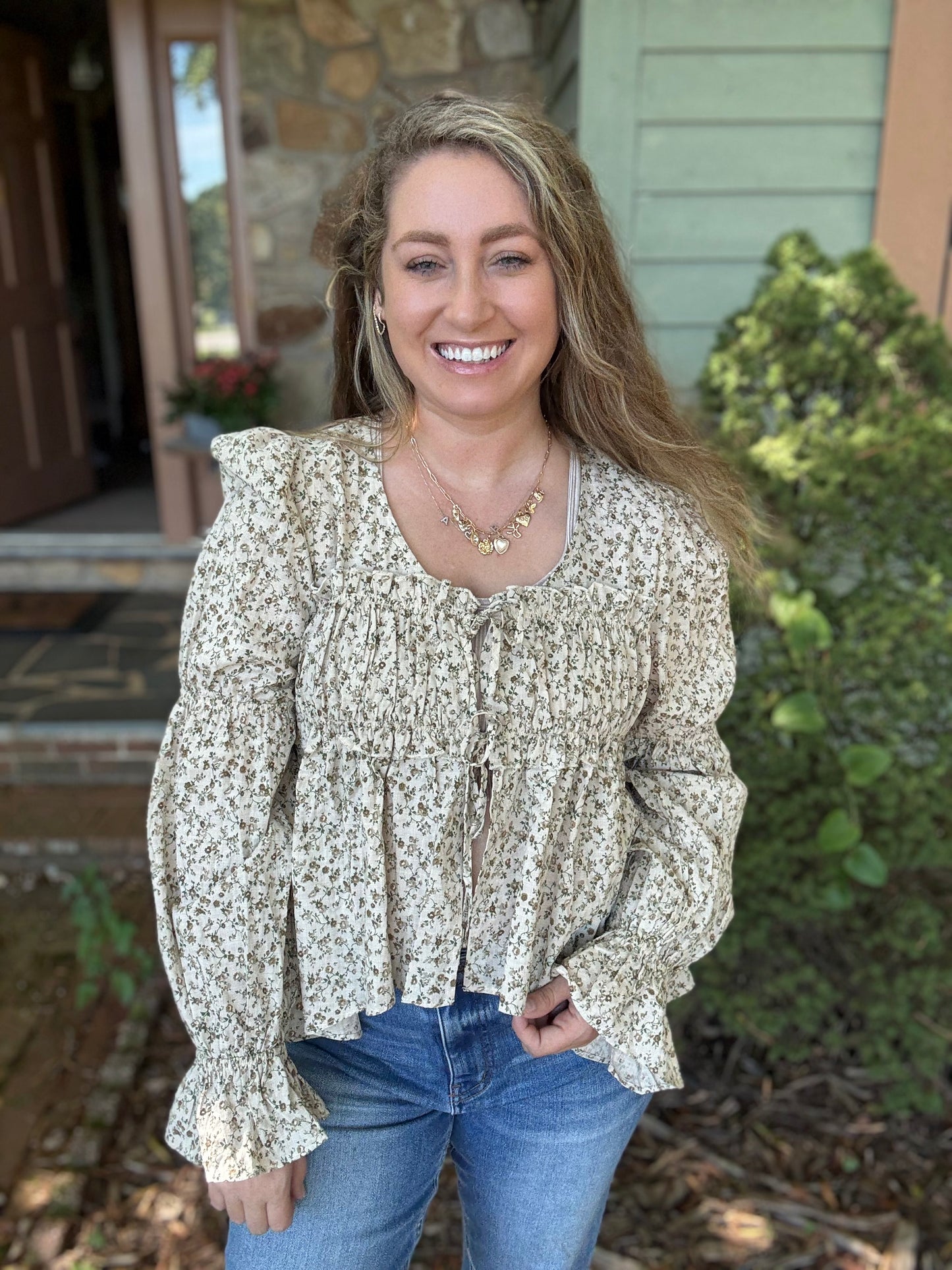 GARDEN PARTY BLOUSE