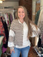 CIDER STRIPE HENLEY