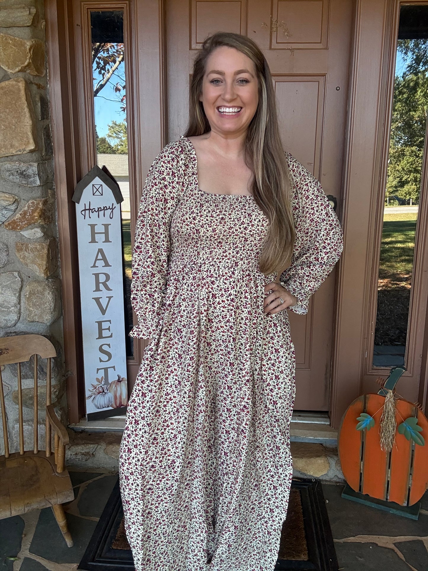 FALL IN FLORAL - Wide Leg Jumpsuit