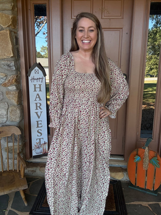 FALL IN FLORAL - Wide Leg Jumpsuit