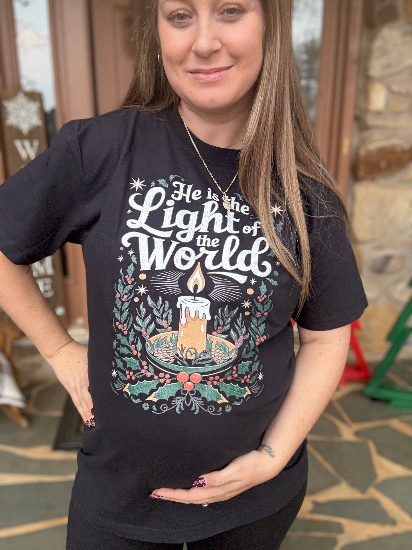 LIGHT OF THE WORLD TEE