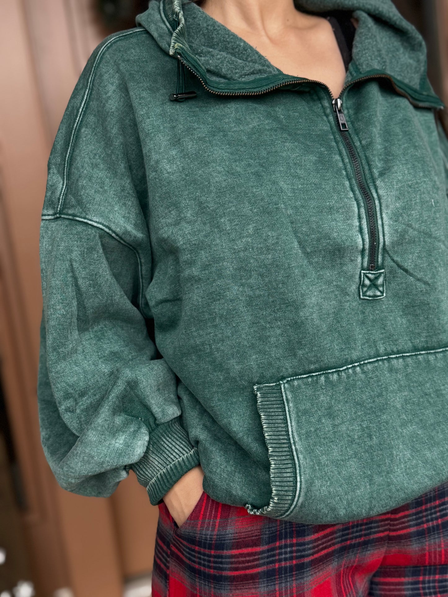 PETAL PULLOVER - Green