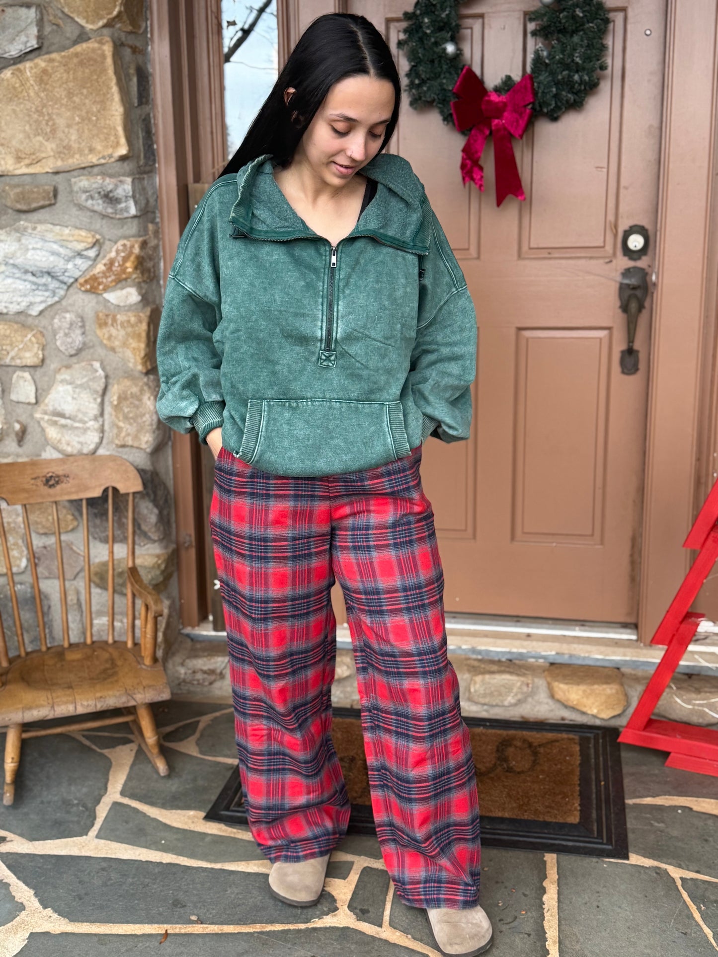 PETAL PULLOVER - Green