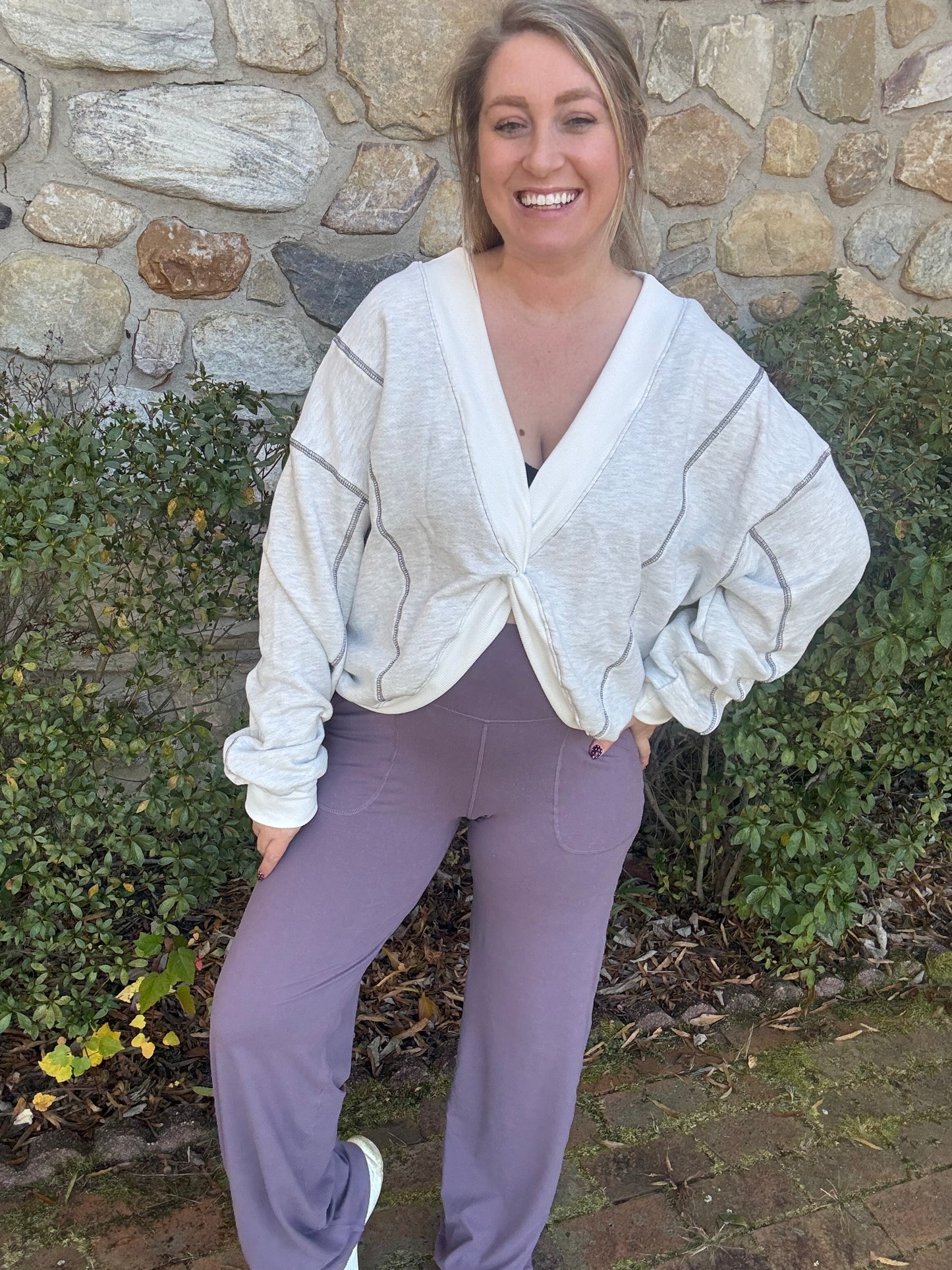 TWIST TIE TOP - Reversible