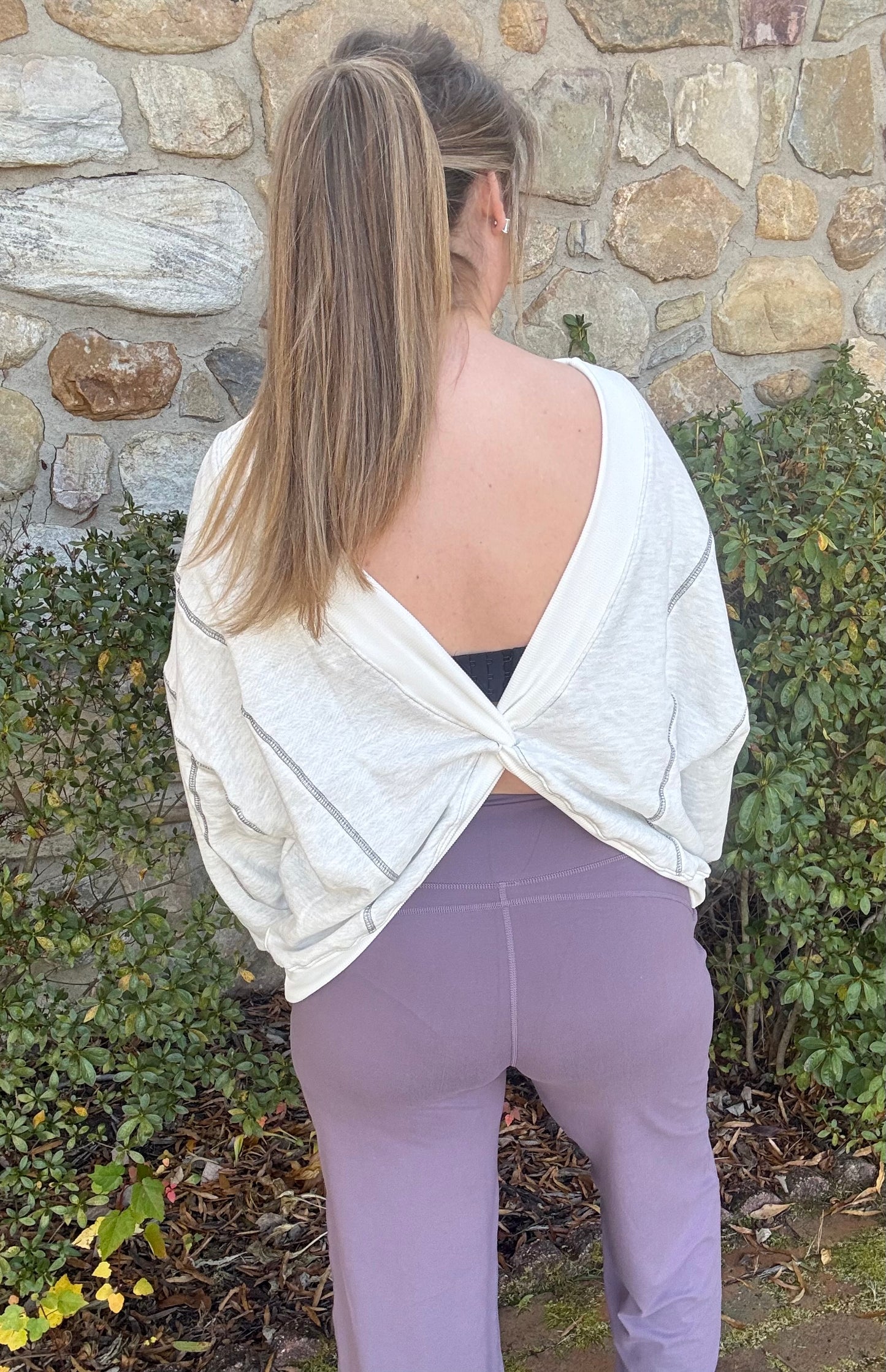 TWIST TIE TOP - Reversible