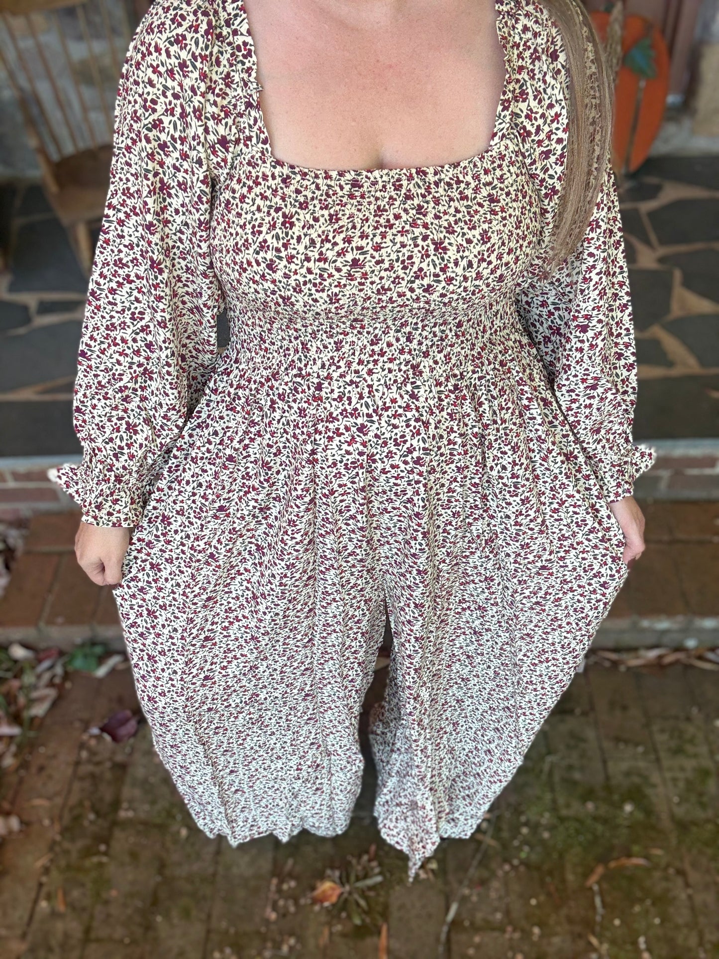 FALL IN FLORAL - Wide Leg Jumpsuit