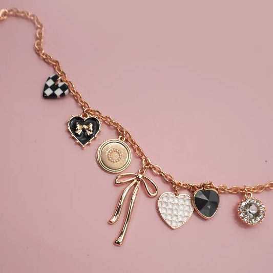 CHECKMATE CHARM - NECKLACE