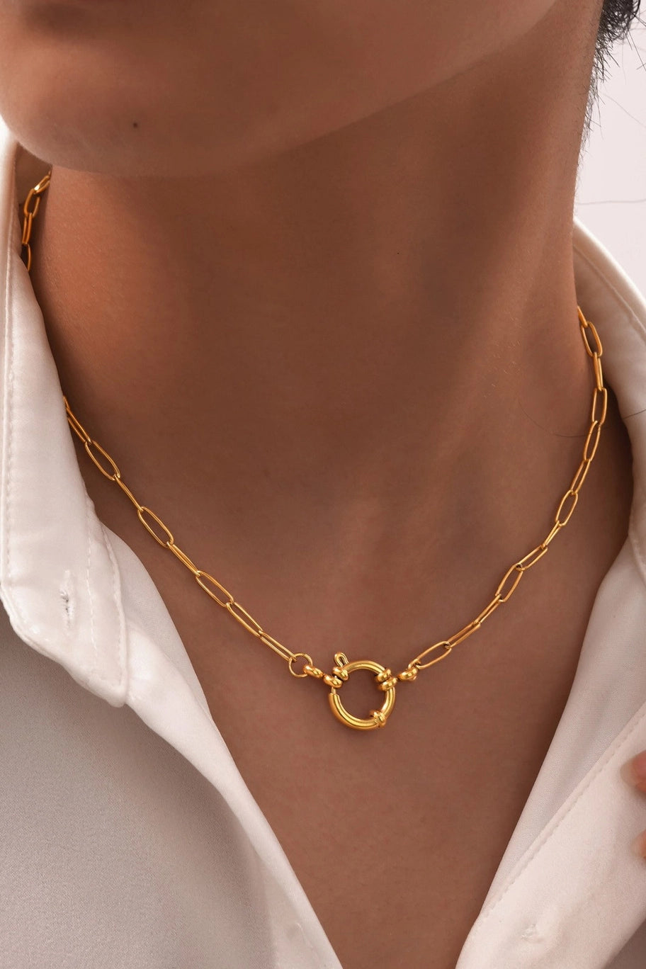 HALO CHAIN NECKLACE