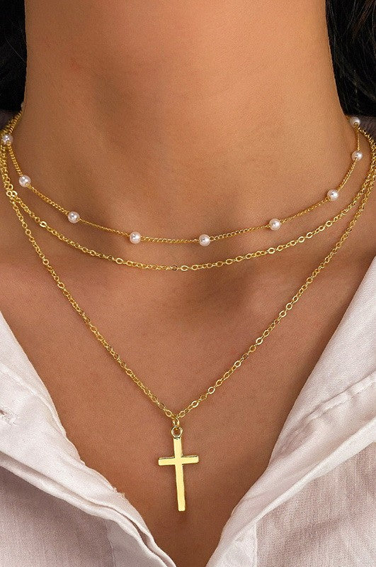 SACRED PEARL NECKLACE