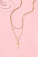 TRI CROSS NECKLACE