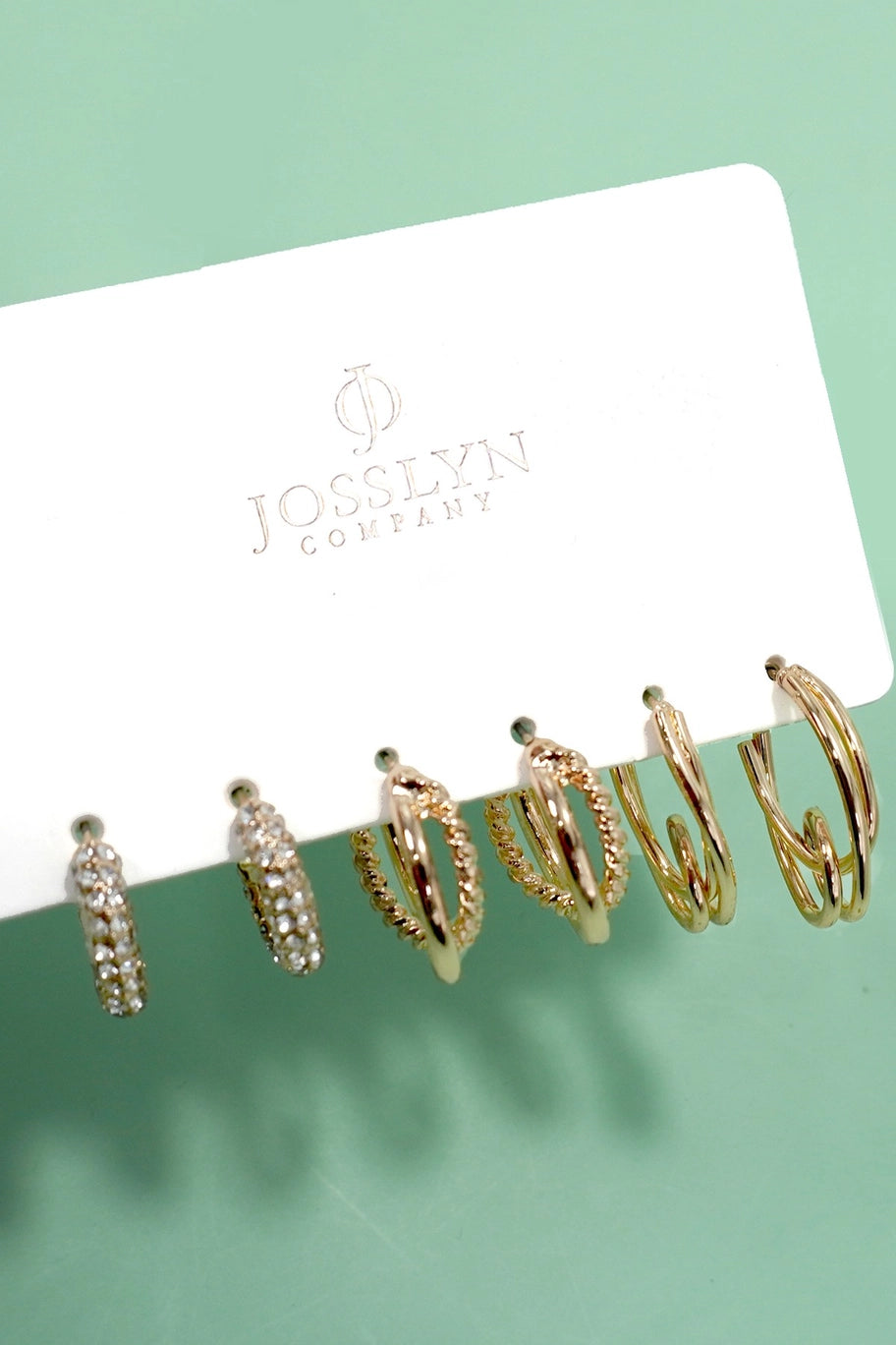 TRIO HUGGIE HOOP SET