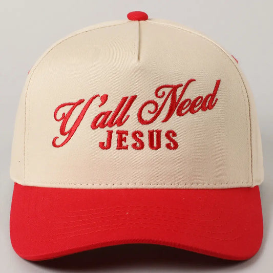 YALL NEED JESUS - TRUCKER HAT
